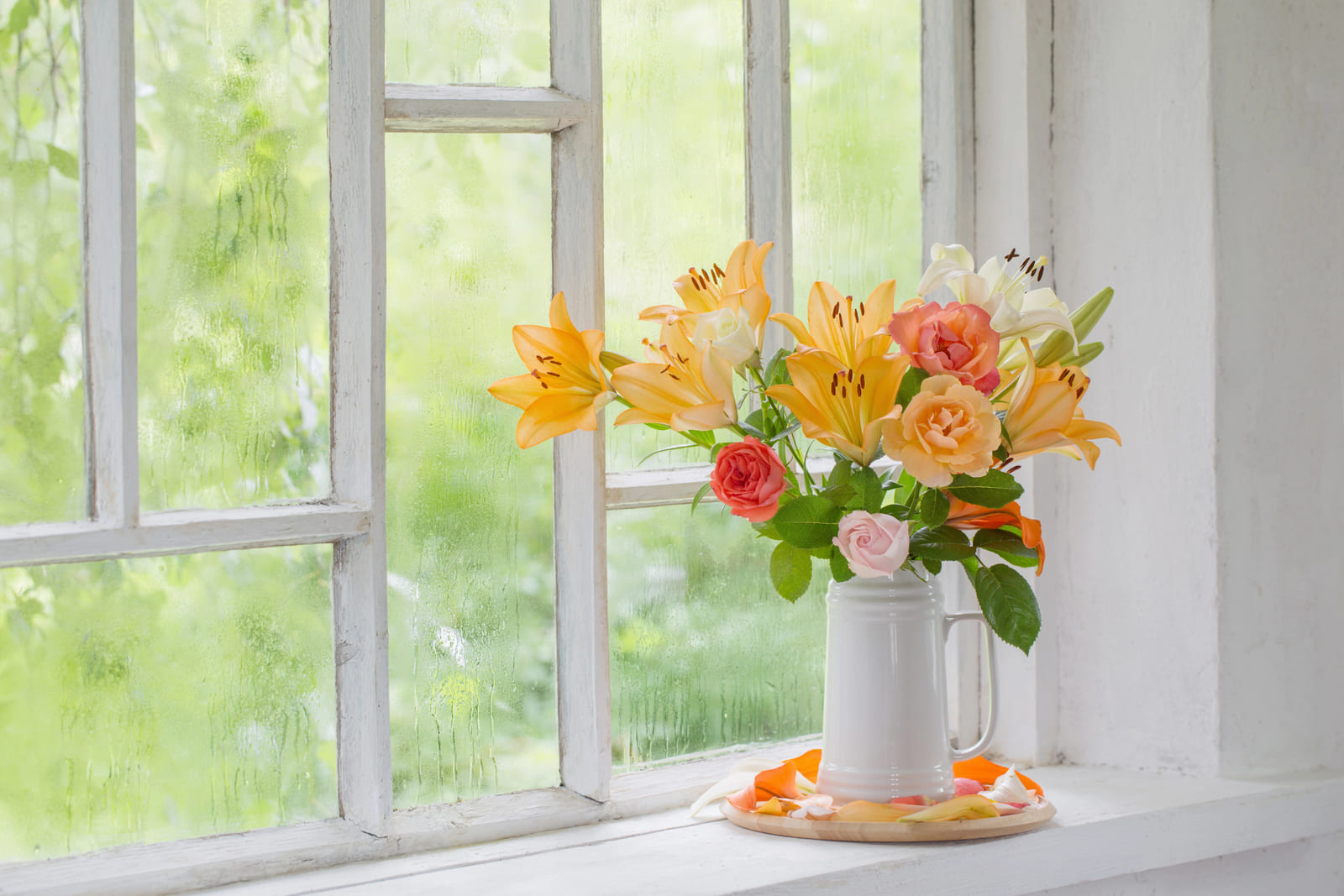 Stile Shabby chic: arredamento, casa e finestre