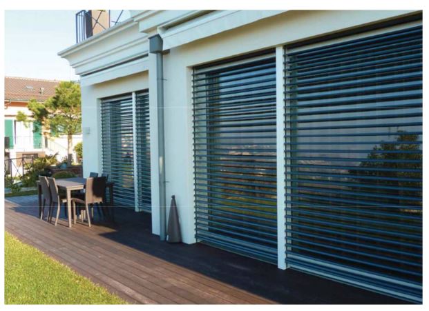 Oknoplast Roma Store presenta i Frangisole a lamelle orientabili